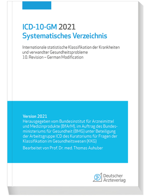 ICD-10-GM 2021 Systematisches Verzeichnis von Auhuber,  Thomas