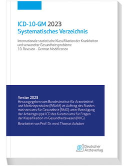 ICD-10-GM 2023 Systematisches Verzeichnis von Auhuber,  Thomas