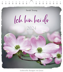 Ich bin bei dir 2024 – Postkartenkalender von Young,  Sarah