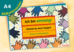 Ich bin einmalig! Kannst du mich finden? Bildkartenversion-A4! von Keller,  Aylin, Padmanabhan,  Manjula