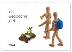 Ich Geocache jetzt (Wandkalender 2024 DIN A2 quer), CALVENDO Monatskalender von Waurick,  Kerstin