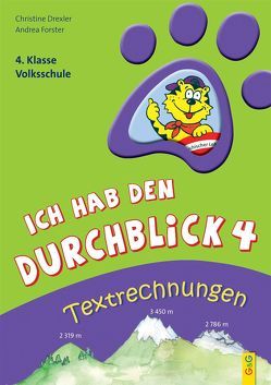 Ich hab den Durchblick 4 – Textrechnungen von Drexler,  Christine, Forster,  Andrea, Wolff,  Katrin