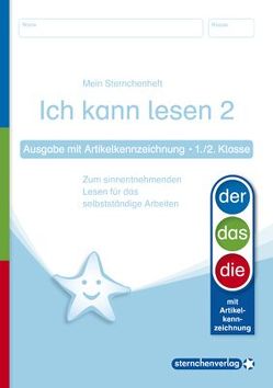 Ich kann lesen 2 Ausgabe mit Artikelkennzeichnung (DaZ) 1. und 2. Klasse von Langhans,  Katrin