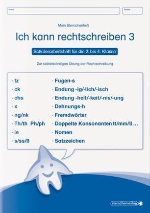 Ich kann rechtschreiben 3 – Schülerarbeitsheft für die 2. bis 4. Klasse von Langhans,  Katrin