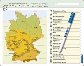 Ich kenne Deutschland – Deutschlands Gebirge von Langhans,  Katrin