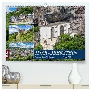 Idar-Oberstein – Schmuck und Soldaten (hochwertiger Premium Wandkalender 2024 DIN A2 quer), Kunstdruck in Hochglanz von Hess,  Erhard