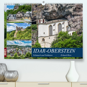 Idar-Oberstein – Schmuck und Soldaten (Premium, hochwertiger DIN A2 Wandkalender 2023, Kunstdruck in Hochglanz) von Hess,  Erhard
