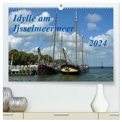 Idylle am Ijsselmeer (hochwertiger Premium Wandkalender 2024 DIN A2 quer), Kunstdruck in Hochglanz von Kleemann,  Claudia