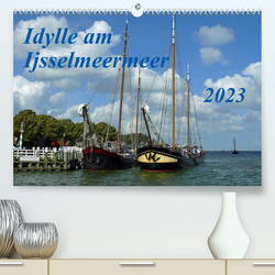 Idylle am Ijsselmeer (Premium, hochwertiger DIN A2 Wandkalender 2023, Kunstdruck in Hochglanz) von Kleemann,  Claudia