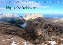 Idyllische Dolomiten (Tischkalender 2023 DIN A5 quer) von Albicker,  Gerhard