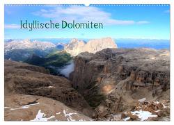 Idyllische Dolomiten (Wandkalender 2024 DIN A2 quer), CALVENDO Monatskalender von Albicker,  Gerhard