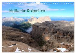 Idyllische Dolomiten (Wandkalender 2024 DIN A4 quer), CALVENDO Monatskalender von Albicker,  Gerhard