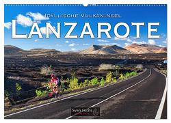 Idyllische Vulkaninsel Lanzarote (Wandkalender 2024 DIN A2 quer), CALVENDO Monatskalender von Fuchs,  Sven