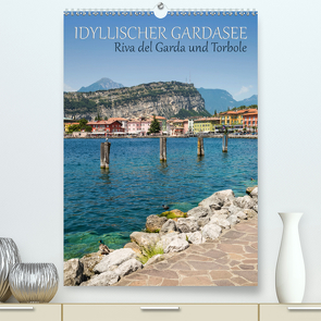 IDYLLISCHER GARDASEE Riva del Garda und Torbole (Premium, hochwertiger DIN A2 Wandkalender 2020, Kunstdruck in Hochglanz) von Viola,  Melanie
