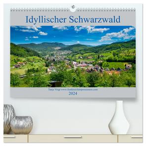 Idyllischer Schwarzwald (hochwertiger Premium Wandkalender 2024 DIN A2 quer), Kunstdruck in Hochglanz von Voigt,  Tanja