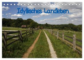 Idyllisches Landleben (Tischkalender 2024 DIN A5 quer), CALVENDO Monatskalender von Lindert-Rottke,  Antje