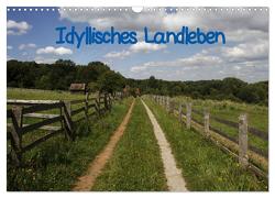 Idyllisches Landleben (Wandkalender 2024 DIN A3 quer), CALVENDO Monatskalender von Lindert-Rottke,  Antje