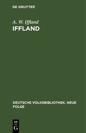 Iffland von Iffland,  A. W.