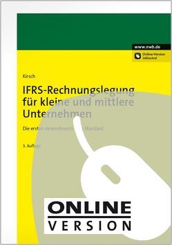 IFRS-Rechnungslegung für kleine und mittlere Unternehmen von Kirsch,  Hanno