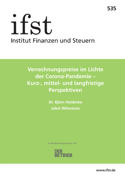ifst-Schrift 535 von Heidecke,  Björn, Wilmanns,  Jobst