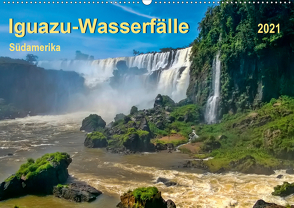Iguazu Wasserfälle – Südamerika (Wandkalender 2021 DIN A2 quer) von Roder,  Peter