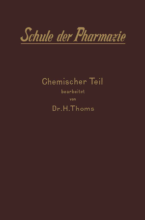 II. Chemischer Teil von Thoms,  H.