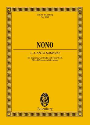 Il canto sospeso von Nono,  Luigi