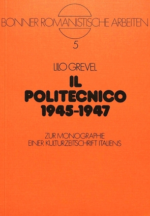 Il politecnico 1945-1947
