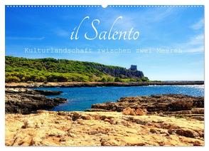 il Salento Kulturlandschaft zwischen zwei Meeren (Wandkalender 2024 DIN A2 quer), CALVENDO Monatskalender von Schneider,  Rosina