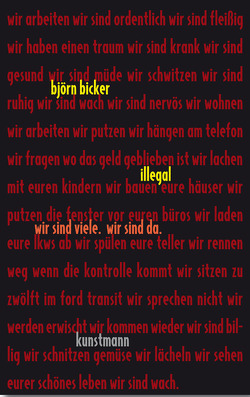 Illegal von Bicker,  Björn