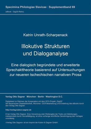 Illokutive Strukturen und Dialoganalyse von Unrath-Scharpenack,  Katrin