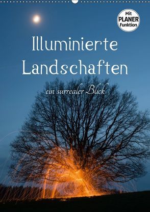Illuminierte Landschaften – Ein surrealer Blick (Wandkalender 2019 DIN A2 hoch) von U. Irle,  Dag