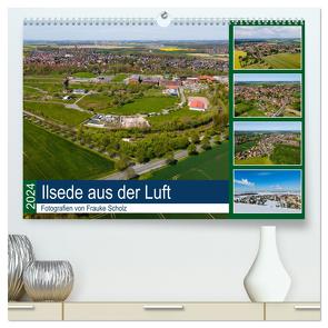 Ilsede aus der Luft (hochwertiger Premium Wandkalender 2024 DIN A2 quer), Kunstdruck in Hochglanz von Scholz,  Frauke
