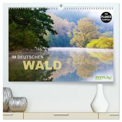 Im Deutschen Wald 2024 – ein Notizkalender (hochwertiger Premium Wandkalender 2024 DIN A2 quer), Kunstdruck in Hochglanz von Müther,  Volker