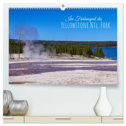 Im Farbenspiel des Yellowstone Natl. Park (hochwertiger Premium Wandkalender 2024 DIN A2 quer), Kunstdruck in Hochglanz von Drafz,  Silvia