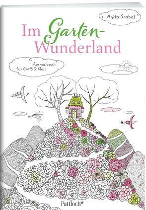 Im Garten-Wunderland: Ausmalbuch von Grabos,  Anita