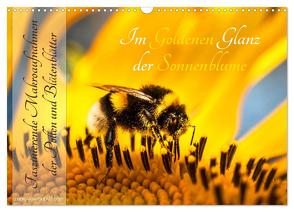 Im Goldenen Glanz der Sonnenblume (Wandkalender 2024 DIN A3 quer), CALVENDO Monatskalender von Danica Krunic,  Dr.