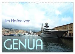 Im Hafen von Genua (Wandkalender 2024 DIN A3 quer), CALVENDO Monatskalender von J. Richtsteig,  Walter