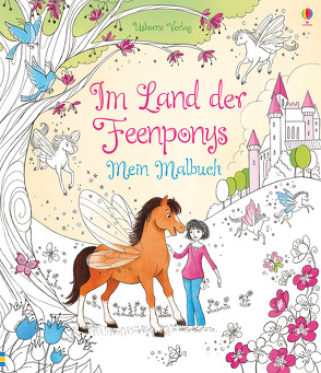 Im Land der Feenponys: Mein Malbuch von Bongini,  Barbara, Davidson,  Zanna, Sims,  Lesley
