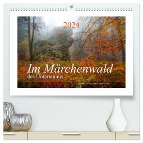 Im Märchenwald des Untertaunus (hochwertiger Premium Wandkalender 2024 DIN A2 quer), Kunstdruck in Hochglanz von Rut Brè Designs,  Ana