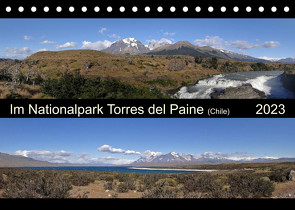 Im Nationalpark Torres del Paine (Chile) (Tischkalender 2023 DIN A5 quer) von Flori0