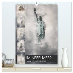 Im Nebelmeer (hochwertiger Premium Wandkalender 2024 DIN A2 hoch), Kunstdruck in Hochglanz von Meutzner,  Dirk