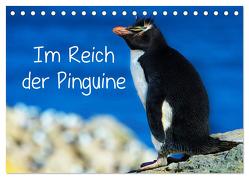 Im Reich der Pinguine (Tischkalender 2024 DIN A5 quer), CALVENDO Monatskalender von Pfaff,  Hans-Gerhard