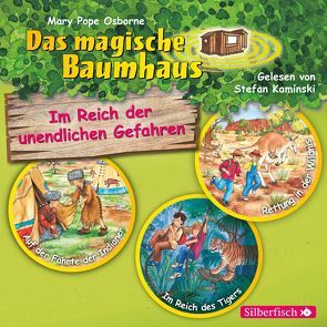 Im Reich der unendlichen Gefahren. Die Hörbuchbox (Das magische Baumhaus) von Kaminski,  Stefan, Pope Osborne,  Mary