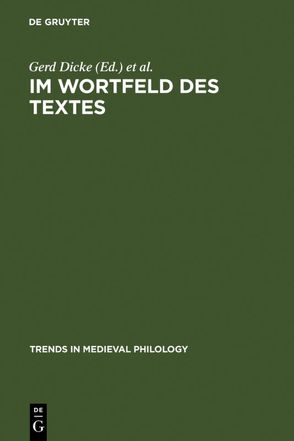 Im Wortfeld des Textes von Dicke,  Gerd, Eikelmann,  Manfred, Hasebrink,  Burkhard