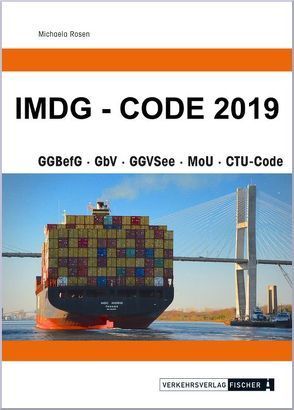 IMDG Code 2019 von Rosen,  Michaela