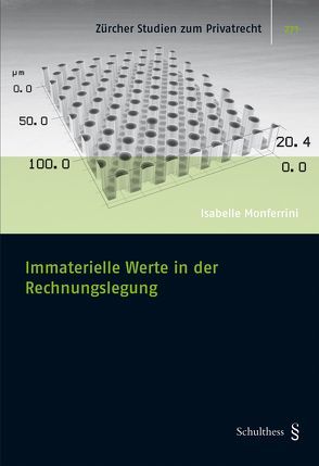 Immaterielle Werte in der Rechnungslegung von Monferrini,  Isabelle