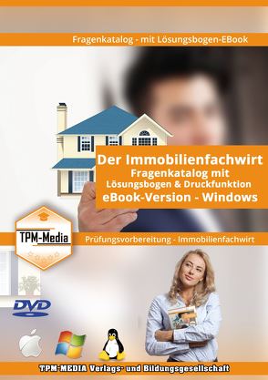 Immobilienfachwirt Fragenkatalog mit über 1000 Prüfungsfragen (eBook) + Lösungsbogen von Mueller,  Thomas