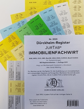 DürckheimRegister® IMMOBILIENFACHWIRT von Dürckheim,  Constantin, Sandy,  Miehling