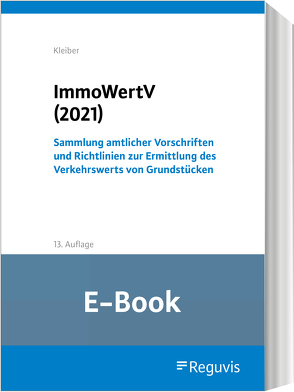 ImmoWertV (2021) (E-Book) von Kleiber,  Wolfgang